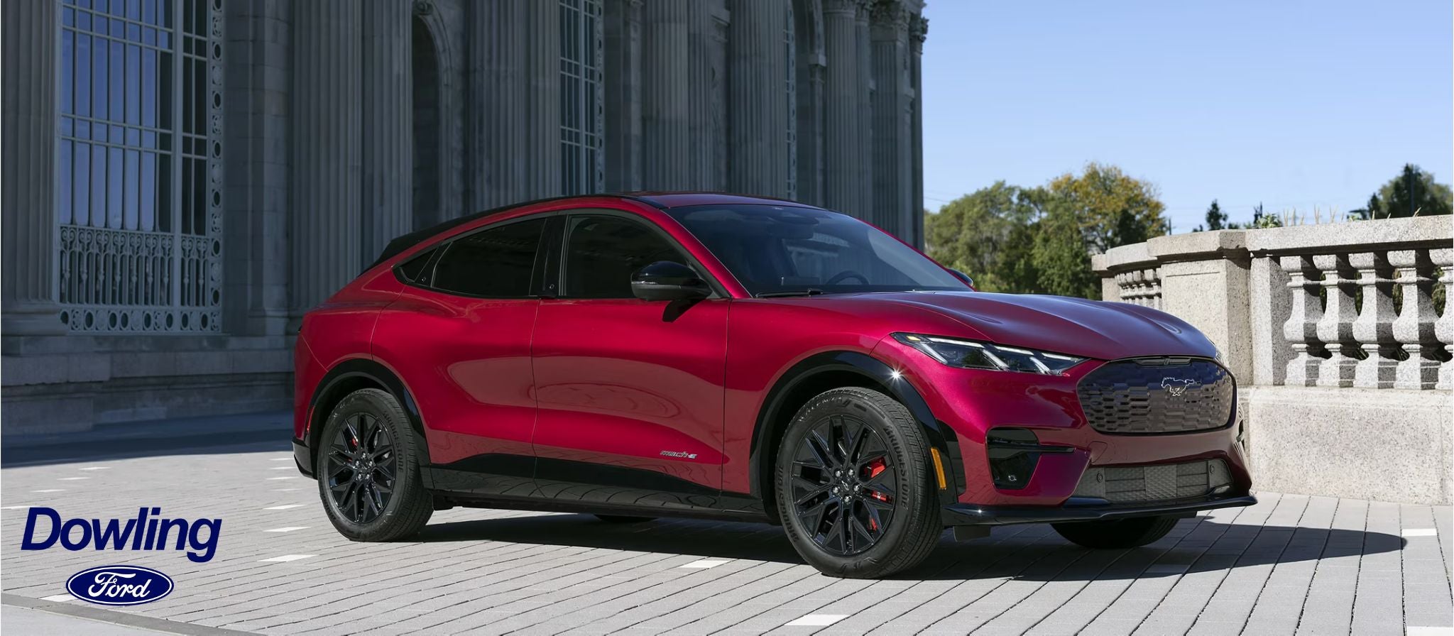 Ford Power Promise, Red Car Outside