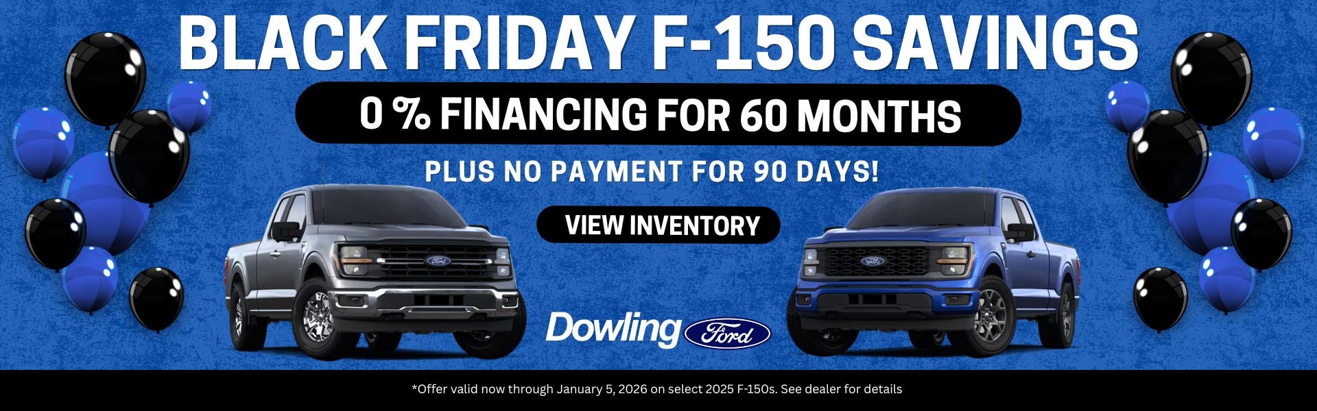 Black Friday F-150 Savings