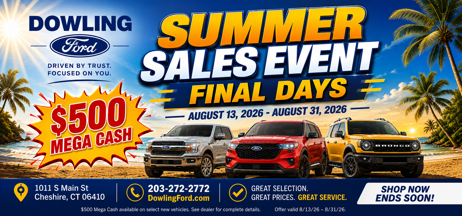SUMMER Ford SALES EVENT FINAL DAYS